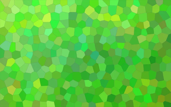 Illustration Green Bright Little Hexagon Background — Stock Photo, Image