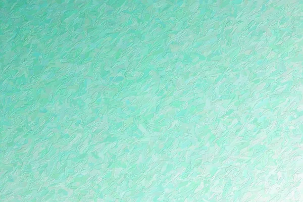 Ilustración Fondo Impasto Impresionista Verde Azul — Foto de Stock