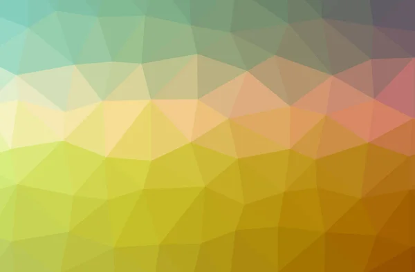 Illustration Orange Abstract Polygonal Beautiful Multicolor Background — Stock Photo, Image