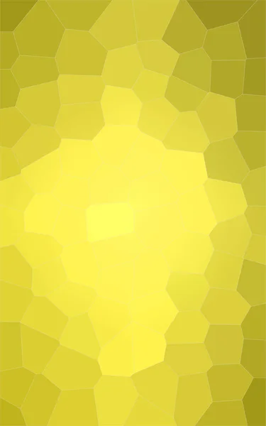 Abstract Illustration Vertical Peridot Big Hexagon Background Digitally Generated — Stock Photo, Image