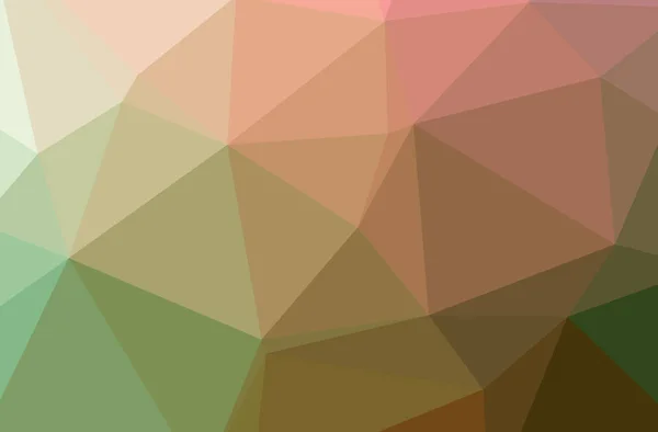 Illustration Der Orangen Abstrakten Polygonalen Schönen Mehrfarbigen Hintergrund — Stockfoto