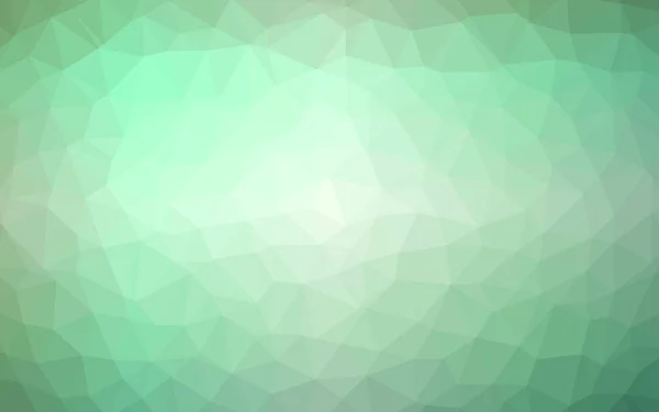 Illustration Green Triangle Polygon Background — Stock Photo, Image