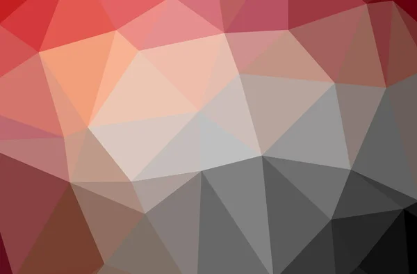 Illustration Fond Polygonal Moderne Multicolore Abstrait Rouge — Photo