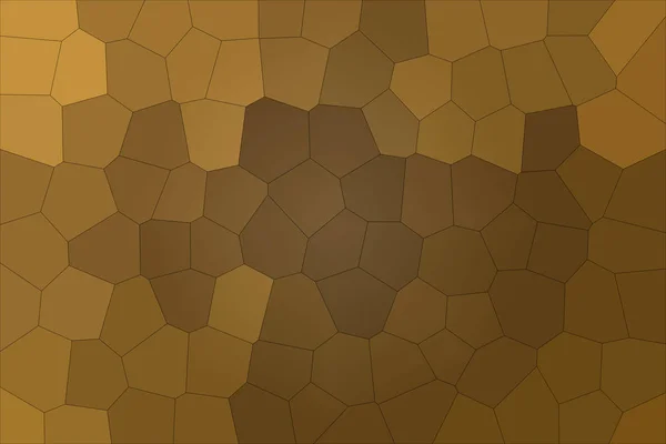Stunning Abstract Illustration Brown Red Big Hexagon Lovely Your Design — Stock Photo, Image
