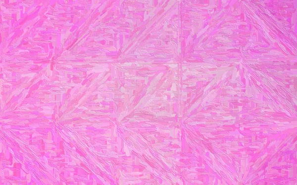 Rózsaszín Impasto Hosszú Ecset Ütések Háttérrel Digitálisan Létrehozott Elvont Illusztrációja — Stock Fotó