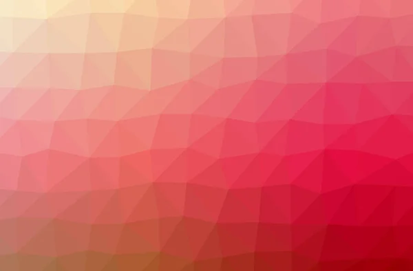 Illustration Rouge Abstrait Polygonale Beau Fond Multicolore — Photo