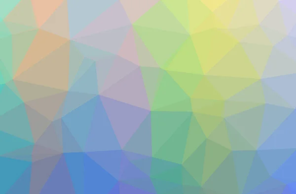 Illustration Fond Polygonal Bleu Multicolore Moderne — Photo