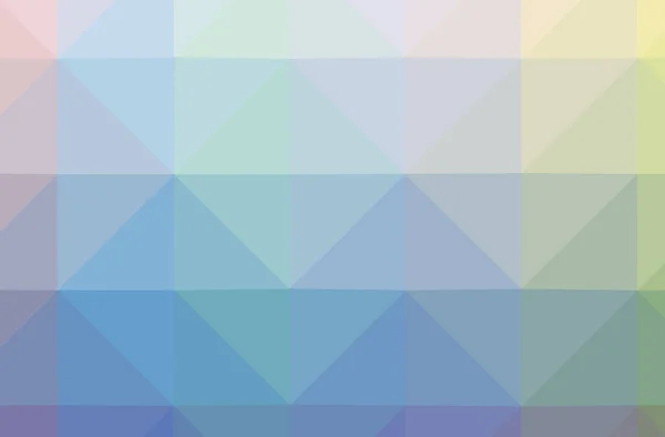 Illustration Bleu Abstrait Polygonal Beau Fond Multicolore — Photo