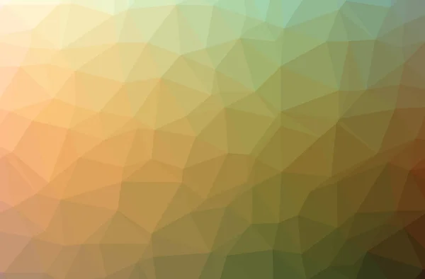 Ilustrace Oranžové Abstraktní Polygonální Krásné Barevné Pozadí — Stock fotografie