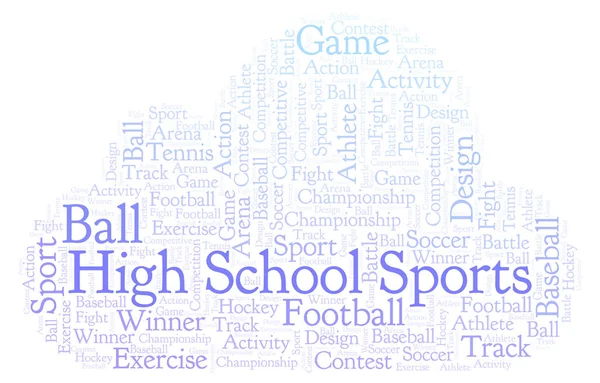 Γυμνάσιο Αθλητισμός Σύννεφο Λέξεων Γίνεται Κείμενο Μόνο — Φωτογραφία Αρχείου