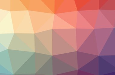 Kırmızı poligon güzel çok renkli arka plan resmi