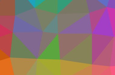 Turuncu soyut Çokgen güzel çok renkli arka plan resmi