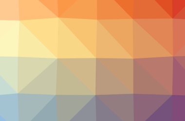 Soyut düşük poli turuncu yatay arka plan resmi