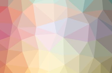 Turuncu soyut düşük poli resmi güzel çok renkli arka plan