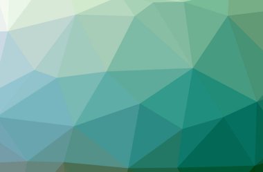 Mavi poligonal güzel çok renkli arka plan resmi