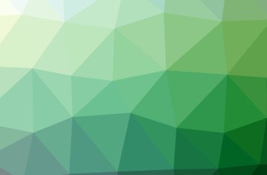 Yeşil soyut Çokgen zarif çok renkli arka plan resmi