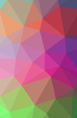 Soyut düşük poli pembe dikey arka plan resmi