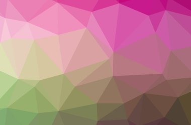 Pembe poligonal güzel çok renkli arka plan resmi