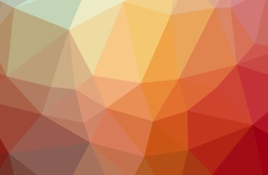 Turuncu poligonal güzel çok renkli arka plan resmi