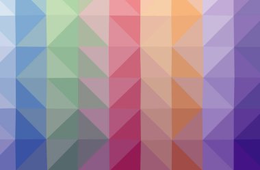 Mavi poligonal zarif çok renkli arka plan resmi