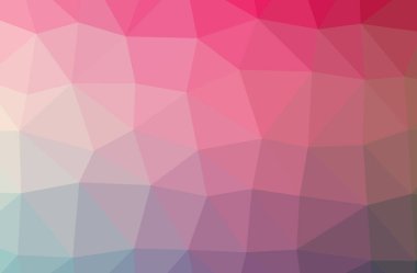 Kırmızı poligon güzel çok renkli arka plan resmi