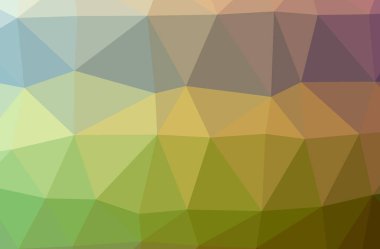 Turuncu poligon modern çok renkli arka plan resmi