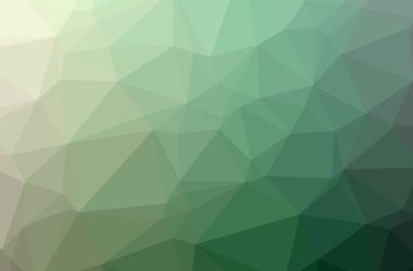 Yeşil soyut düşük poli zarif çok renkli arka plan resmi