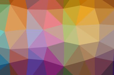 Soyut düşük poli turuncu yatay arka plan resmi