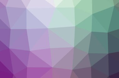 Mavi poligonal zarif çok renkli arka plan resmi