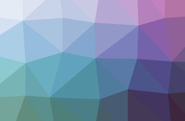 Mavi soyut düşük poli güzel çok renkli arka plan resmi