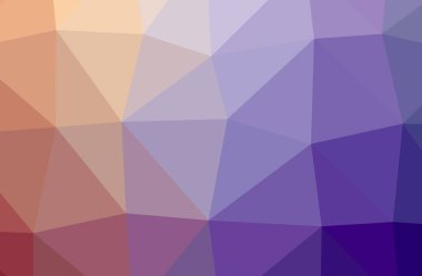 Soyut düşük poli mor yatay arkaplan tasviri