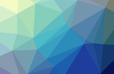 Mavi soyut düşük poli zarif çok renkli arka plan resmi