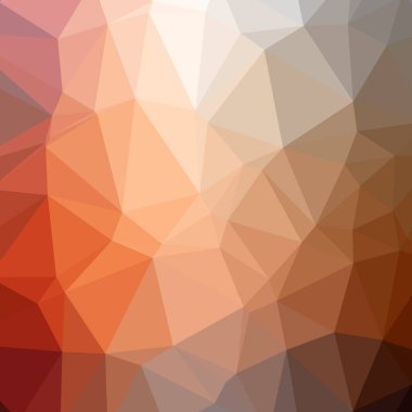 Soyut düşük poli turuncu kare arka plan resmi