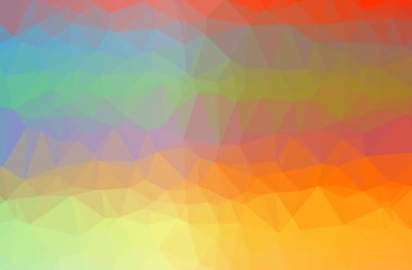 Turuncu soyut düşük poli modern çok renkli arka plan resmi