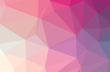 Pembe düşük poli modern çok renkli arka plan resmi