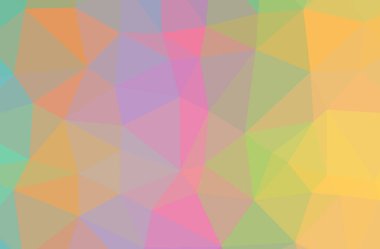 Turuncu düşük poli modern çok renkli arka plan resmi