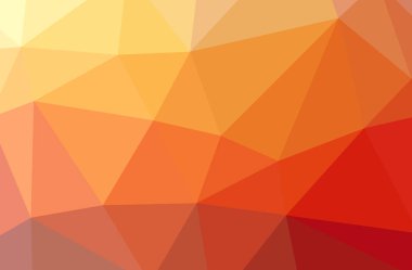 Turuncu soyut düşük poli zarif çok renkli arka plan resmi