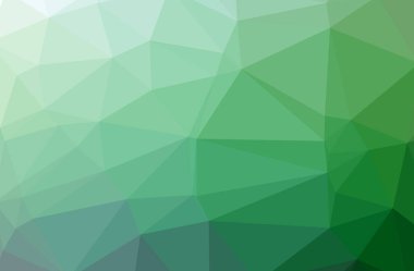 Yeşil soyut düşük poli güzel çok renkli arka plan resmi