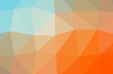 Turuncu soyut Çokgen modern çok renkli arka plan resmi