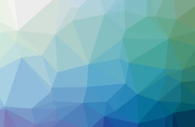 Mavi düşük poli modern çok renkli arka plan resmi