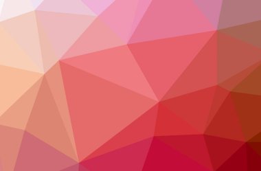 Kırmızı poligon modern çok renkli arka plan resmi