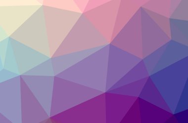 Mor soyut düşük poli zarif çok renkli arka plan resmi