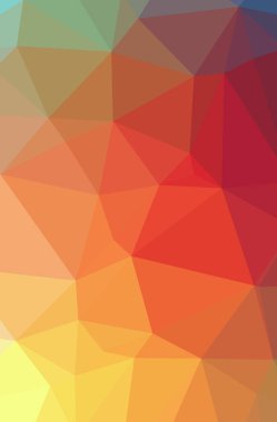 Soyut düşük poli turuncu dikey arka plan resmi