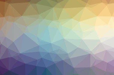 Mavi soyut düşük poli güzel çok renkli arka plan resmi