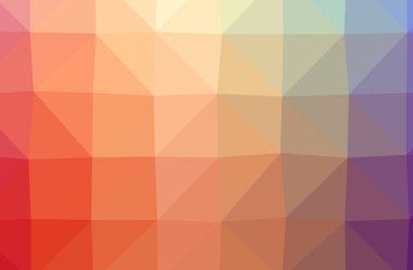 Turuncu soyut Çokgen güzel çok renkli arka plan resmi