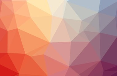 Kırmızı poligon güzel çok renkli arka plan resmi