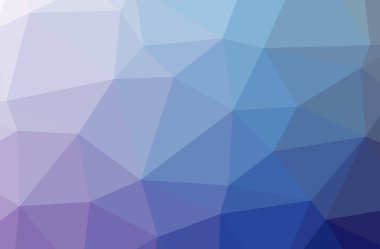 Mavi poligon zarif çok renkli arka plan resmi