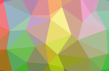 Yeşil soyut düşük poli modern çok renkli arka plan resmi