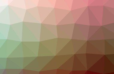 Turuncu poligonal güzel çok renkli arka plan resmi