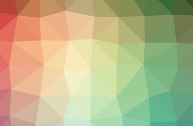 Yeşil soyut Çokgen modern çok renkli arka plan resmi